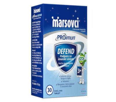 Marsovci® PROimun DEFEND žvečljive tablete 3+